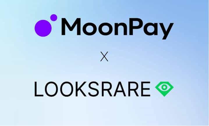 NFT Marketplace LooksRare And MoonPay Expand New Partnership