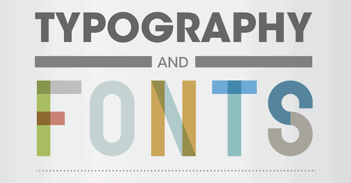 Choosing the correct Typography and Font