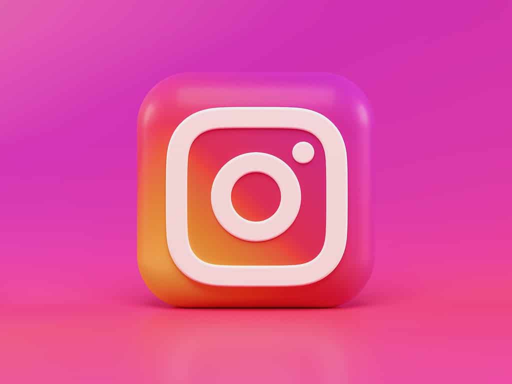 Instagram logo, representing the platform known for strong visual content and innovative features like Instagram Stories.