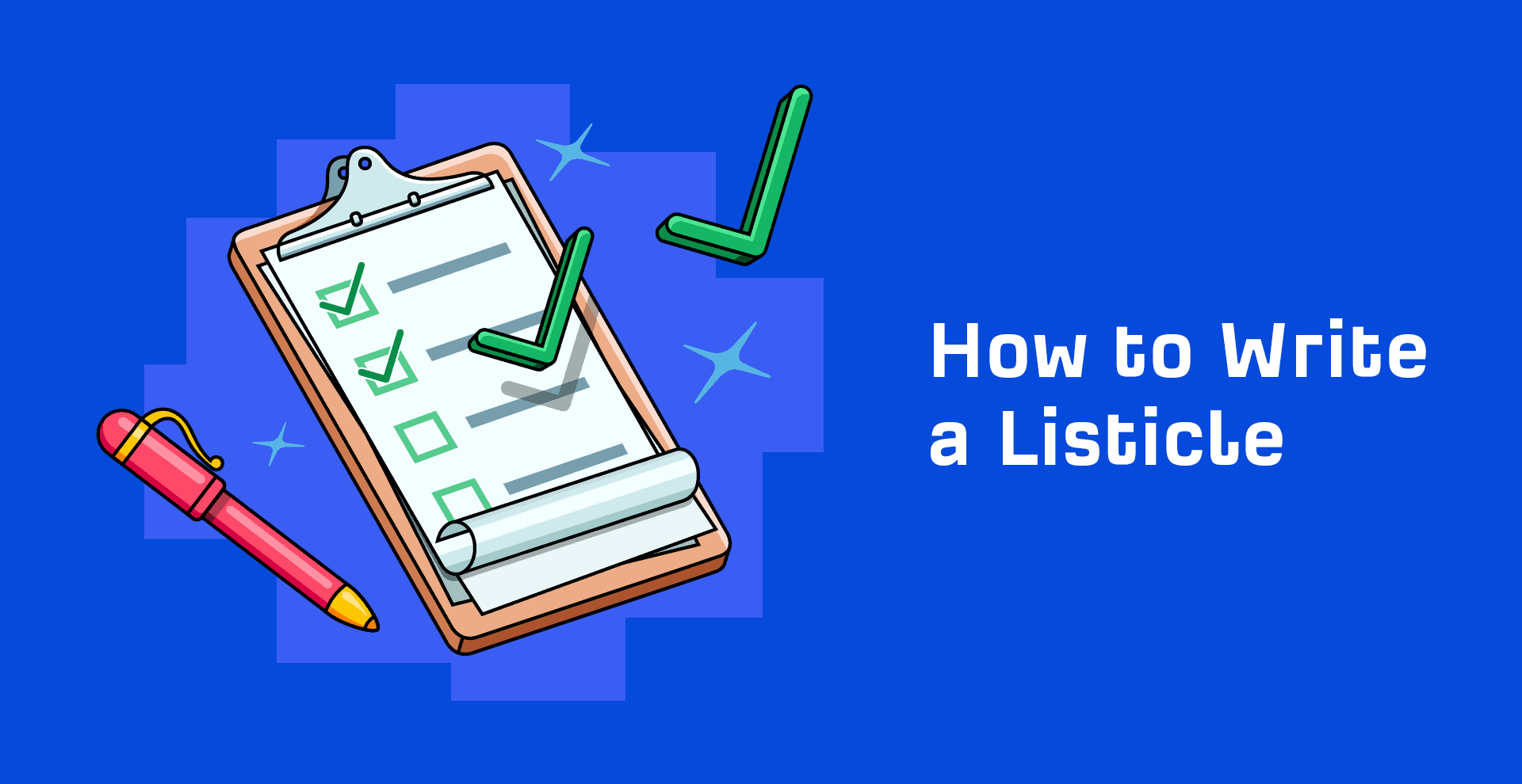 How to write a powerful Listicles